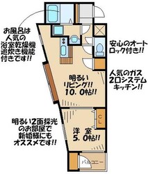 メゾン２１の物件間取画像